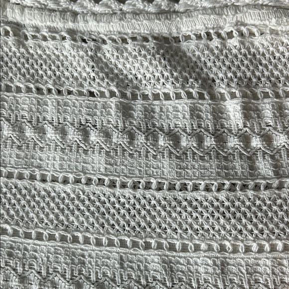 Aerie Ivory Crochet Lace Top - Picture 6 of 9